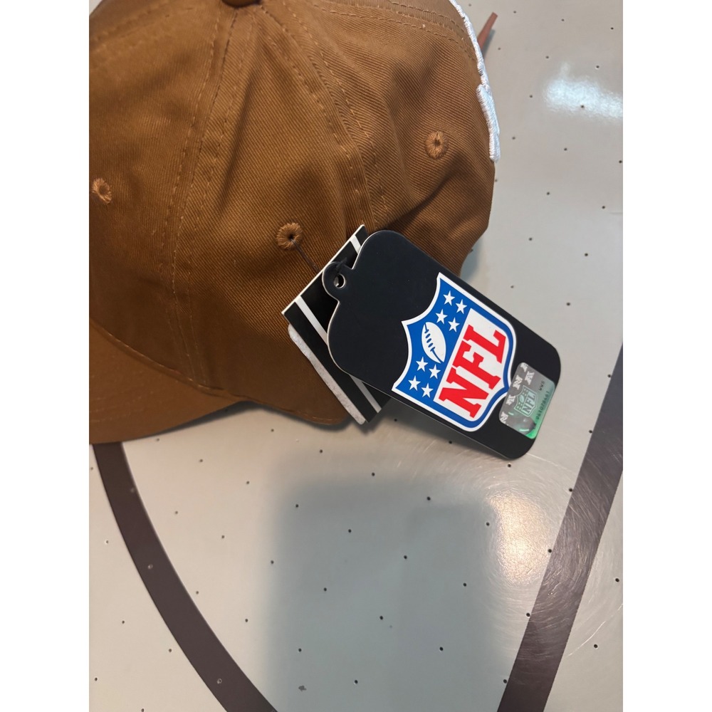 Pro Standard Arizona Cardinals NFL Brown Leather Strapback Hat Adjustable Cap - Picture 3 of 8